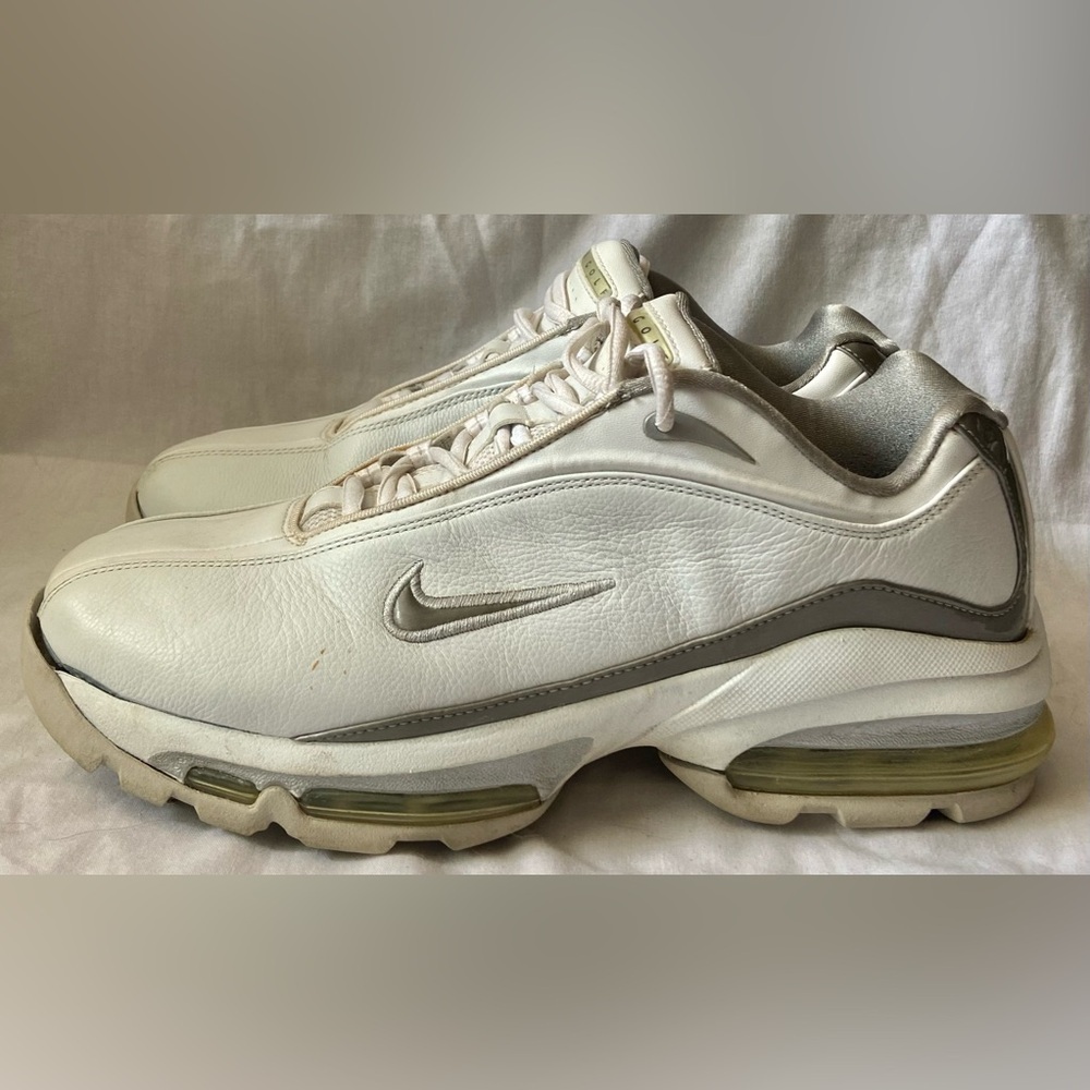 Nike Air Max White Golf Sneakers Cleats Shoes Women’s 9